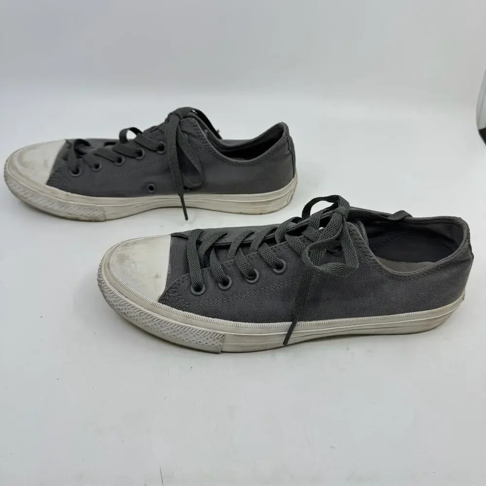 CONVERSE Chuck Taylor II 2 Gray Low Top w/ Lunarlon